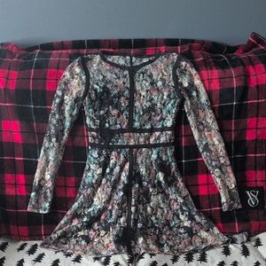 Xhilaration Multicolor Lace Dress